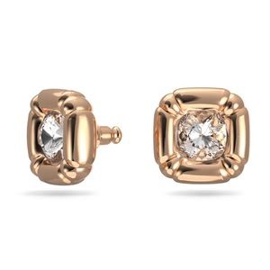Swarovski Dulcis stud earrings
Cushion cut, Rose gold tone